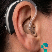Oreja con audifono ultrapower